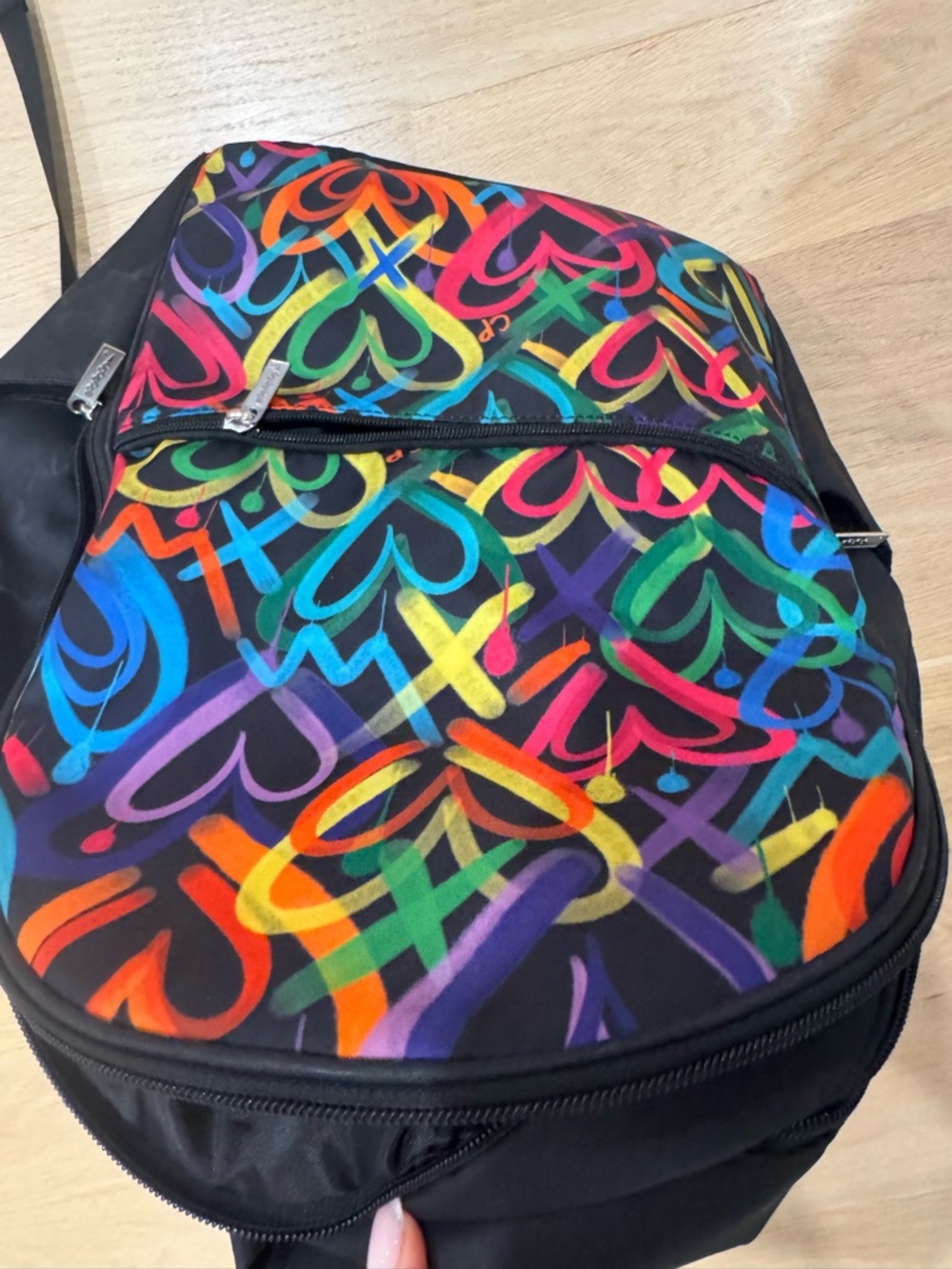 Lola + The Boys Rainbow Hearts Backpack 🎒💖 | Kids Unisex Book Bag - Picture 2 of 7